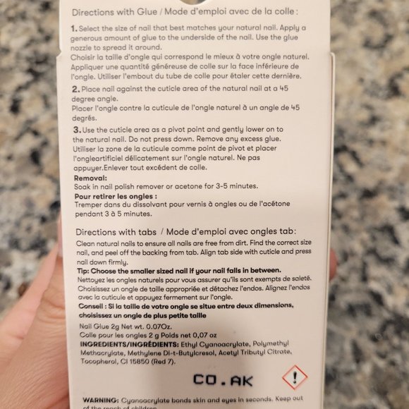 Quo Beauty LIMITED EDITION LUNAR NEW YEAR Faux Nails Kit / Set - Picture 3 of 5